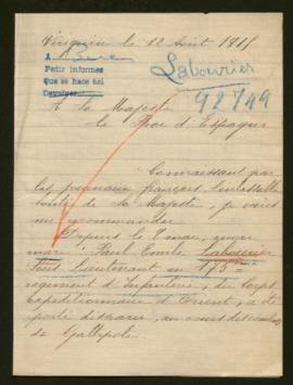 Expediente de Paul Emile Lallemand