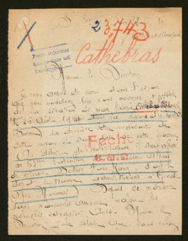 Expediente de Alphonse Jean Léon Cathébras