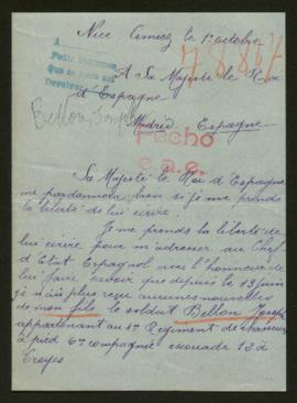 Expediente de Joseph Bellon