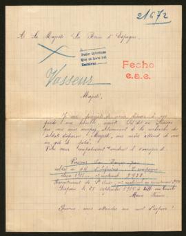 Expediente de Léon François Jean Vasseur