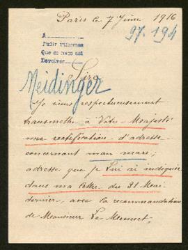 Expediente de Gaston Meidinger