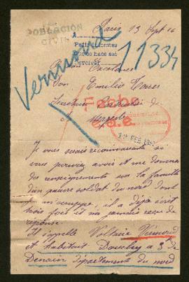 Expediente de madame Voltaire Vermond