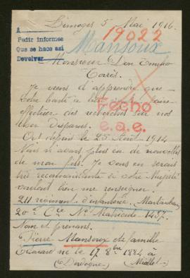 Expediente de Pierre Mansoux