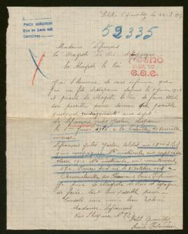 Expediente de Jules Gaston Lefrançois