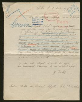 Expediente de Henriette Cousin y Suzanne Gin