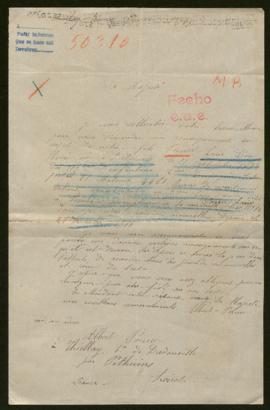 Expediente de Louis Léon Poirier