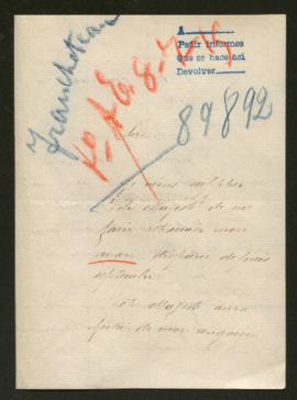 Expediente de Jules Louis Francheteau