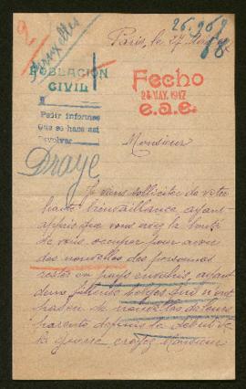 Expediente de Julien Draye, Henri Regnier y Florent Tournay