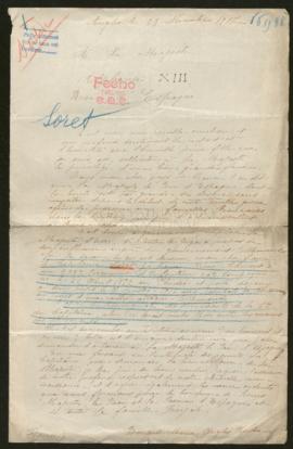 Expediente de Zacharie Aimé Clément Loret