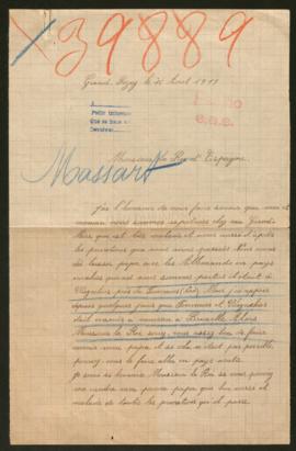 Expediente de François Massart