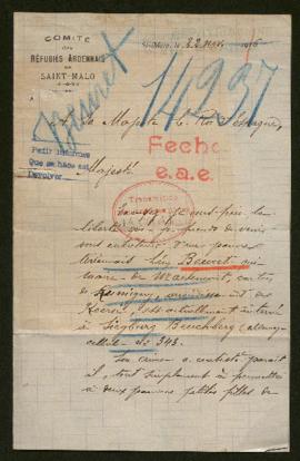 Expediente de Léon Beuret