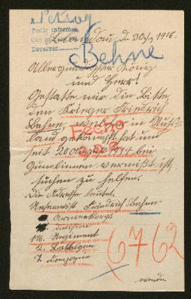 Expediente de Friedrich Behne