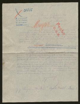 Expediente de Eugène Louis Meyer