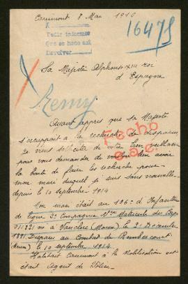 Expediente de Ernest Rémy
