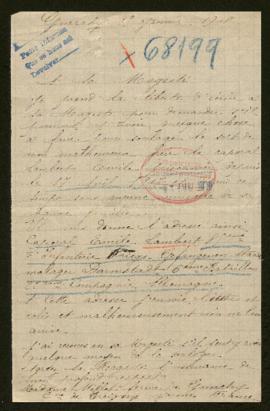 Expediente de Emile Lambert