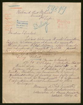 Expediente de Robert Deliey