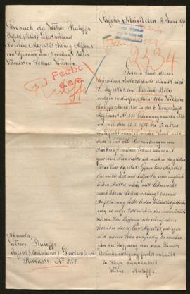 Expediente de Wilhelm Runloffs