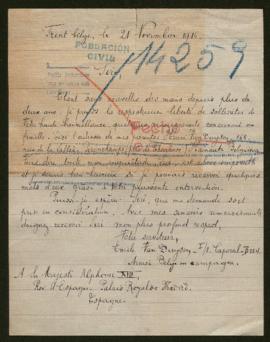 Expediente de Henri Van Duysen