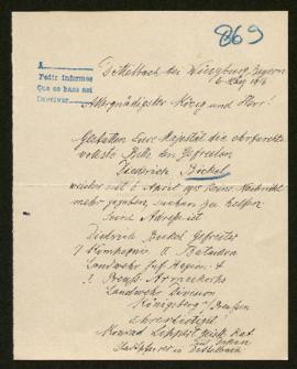 Expediente de Diederich Bickel