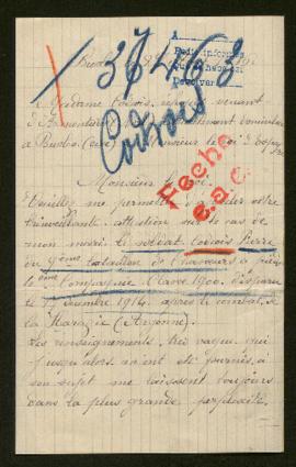 Expediente de Pierre Codrois