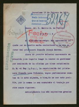 Expediente de Leon Frézouls