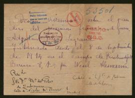 Expediente de Felix Legrand