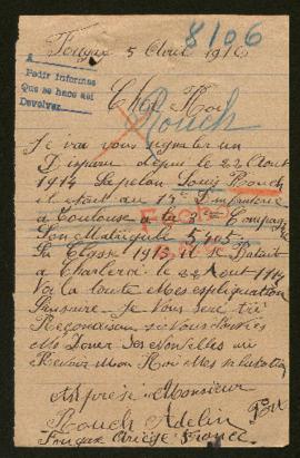 Expediente de Louis Rouch