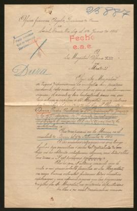 Expediente de Pedro Antonio Durá