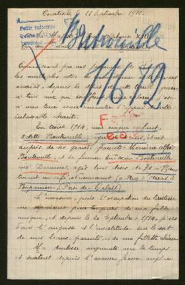 Expediente de la familia Boutrouille-Dumont