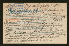 Expediente de Pierre Marie Constant Percevault