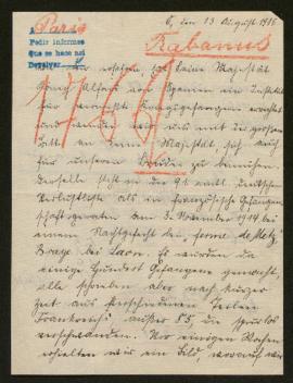 Expediente de Clemens Rabanus