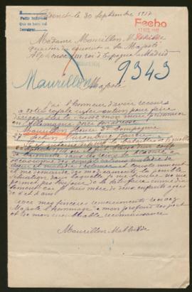 Expediente de Henri Maurillon