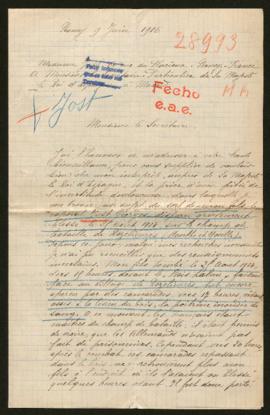 Expediente de Georges Etienne Louis Jost