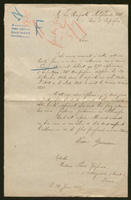 Expediente de Armand Norre