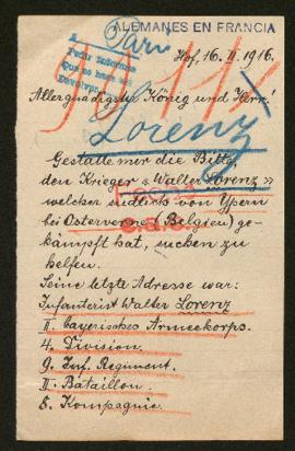 Expediente de Walter Lorenz