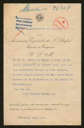 Expediente de Johann Kruis