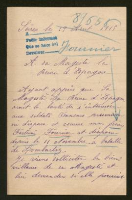 Expediente de Fortuné Edmond Fournier