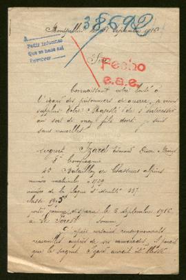 Expediente de Edmond Pierre Marius Izard