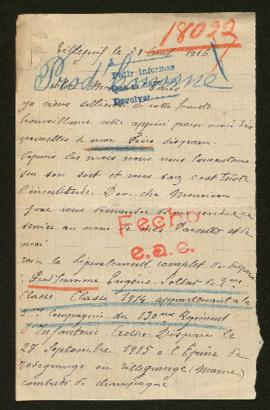 Expediente de Eugène Prodhomme