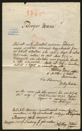 Expediente de Istvám Hollósy