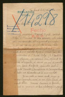 Expediente de Elodie Rosseel-Villez y familia