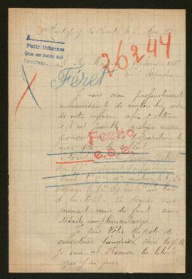 Expediente de Charles Henri Féret