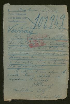 Expediente de Léon Vernay