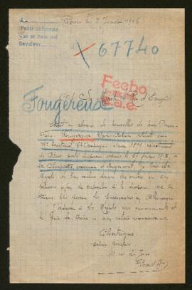 Expediente de Didier Clotaire Fougereux