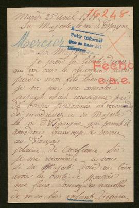 Expediente de Nicolas Mercier