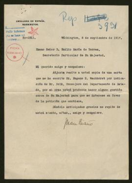 Expediente de Emile Tarant
