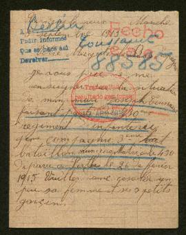 Expediente de Joseph Toussaint y Magloire Pontais