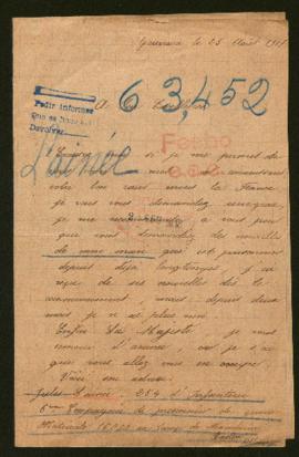 Expediente de Jules Lainée