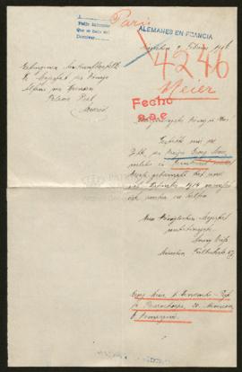 Expediente de Georg Meier