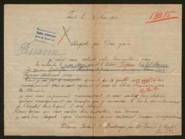 Expediente de Vital Marius Pissavin